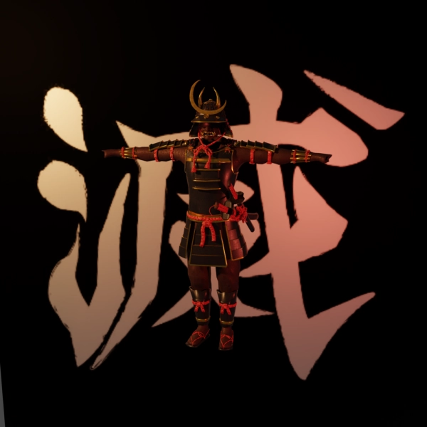 Inazuma Armor (Rigged)