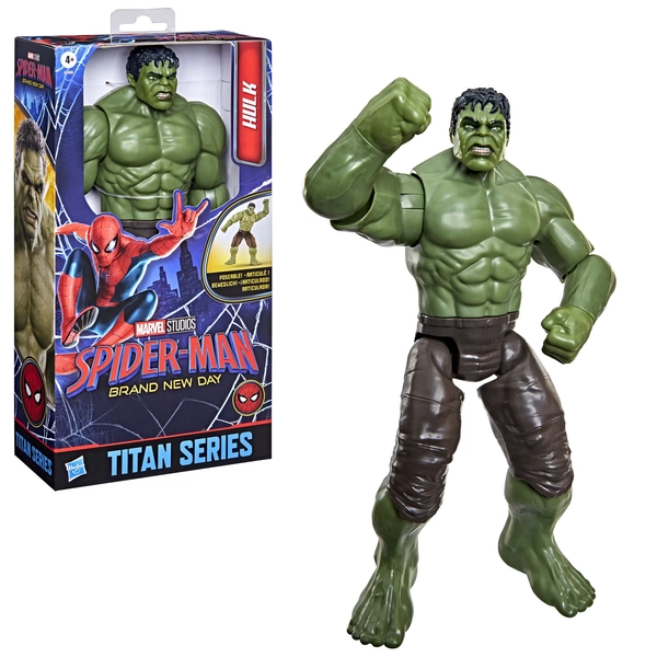 Marvel Spider-Man Brand New Day Titan Series Hulk Action Figure - Walmart.com