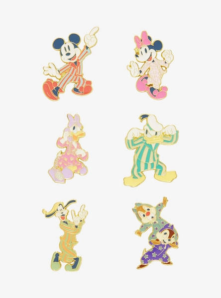 Loungefly Disney Mickey Mouse & Friends Pajamas Blind Box Enamel Pin - BoxLunch Exclusive