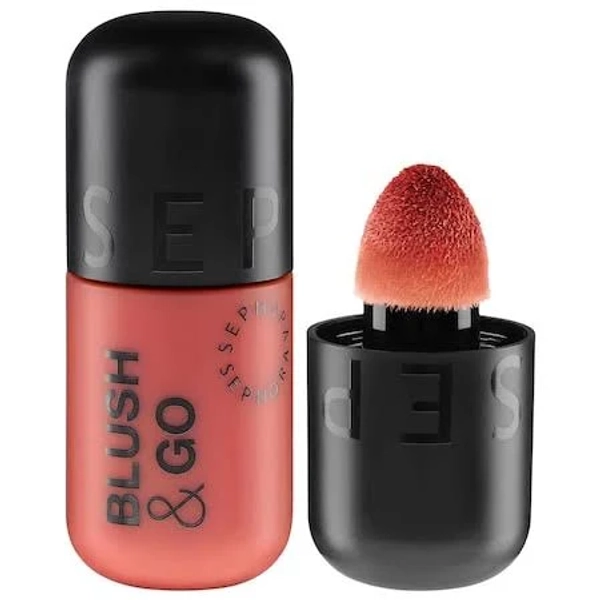 SEPHORA COLLECTION Blush & Go Longwear Matte Liquid Blush For Lip and Cheek