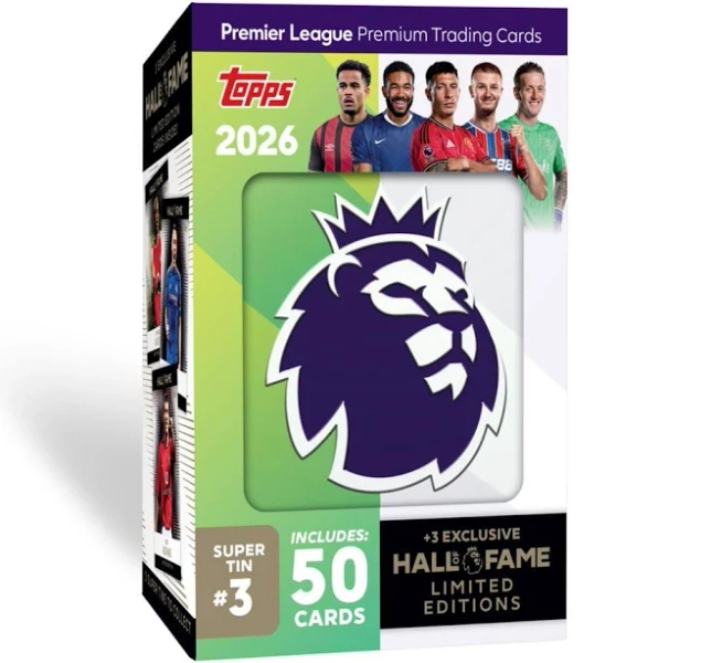 Topps Premier League Soccer Tin