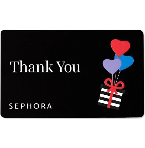 Sephora Gift Card - The Perfect Beauty Gift.