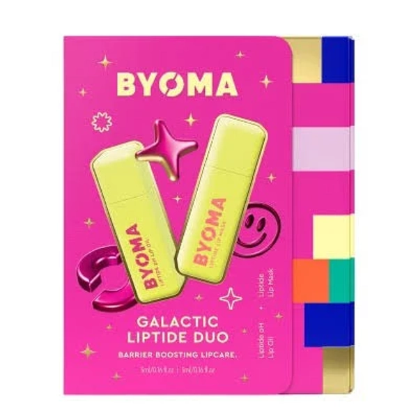 Byoma Duo Gift Set Liptide Lip Mask and PH Lip Oil
