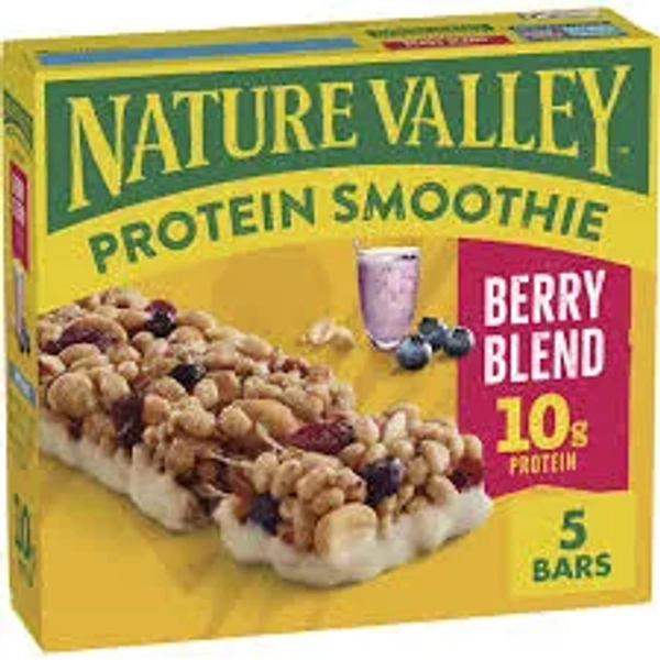 Nature Valley Berry Blend Protein Smoothie Chewy Snack Bars