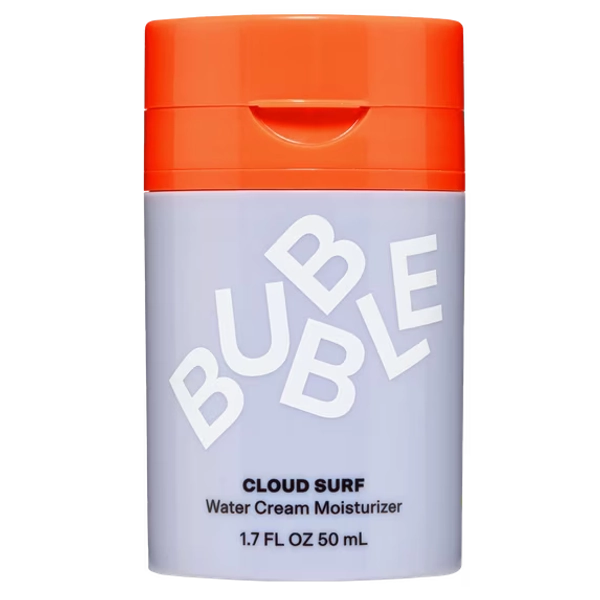 Bubble Skincare Cloud Surf Water Cream Facial Moisturizer, Everyday Care, All Skin Types, 1.7 fl oz / 50mL