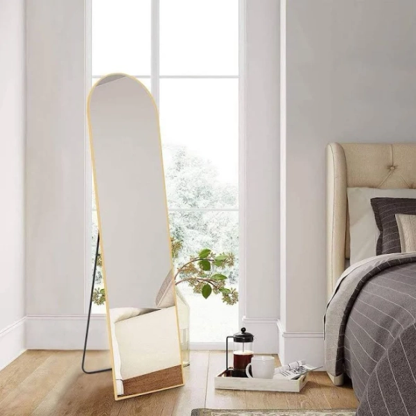 Floor Standing Wall Mirror with Stand