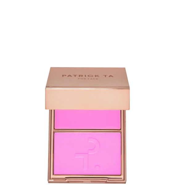 PATRICK TA Major Headlines Double-Take Cream and Powder Blush Duo (Various Shades)