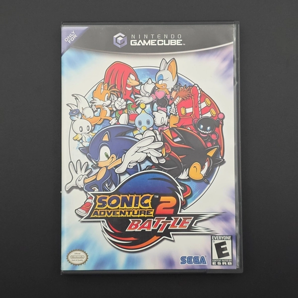 Sonic Adventure 2 Battle Nintendo GameCube CIB Instruction Booklet