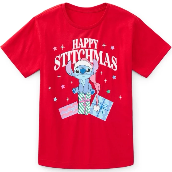 Lilo & Stitch Happy Stitchmas Graphic Tee