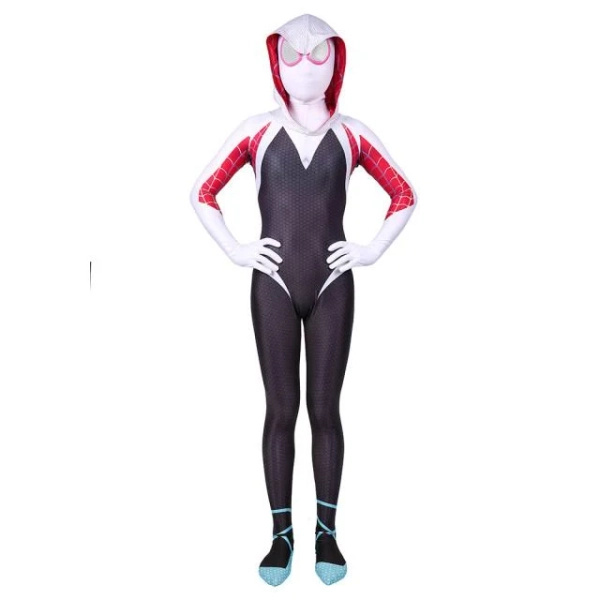 Spider-Man: Into The Spider-Verse Spider-Gwen Cosplay Costume