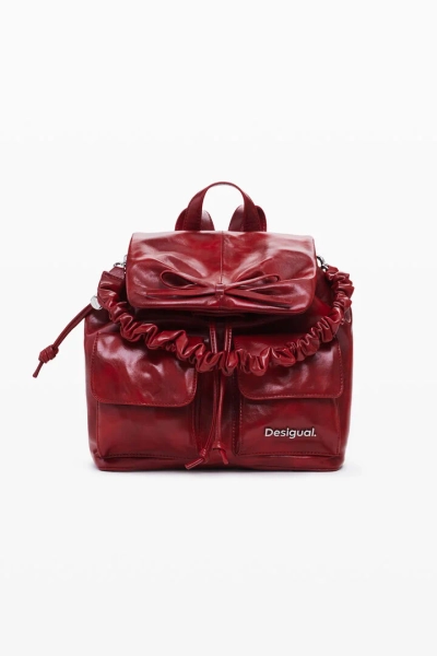 Petit sac à dos avec nœud Accessoires pour femme I Desigual.com