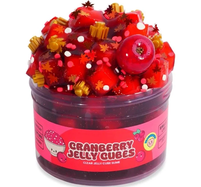 Peachybbies Cranberry Jelly Cubes