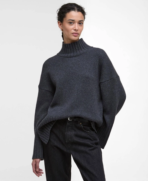 Serena High-Neck Jumper