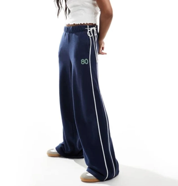 PacSun Pacsun Classic Wide Leg Track Trousers