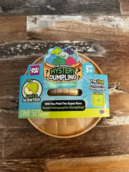 RMS Green Holographic Edition Original Mystery Dumpling Squishy
