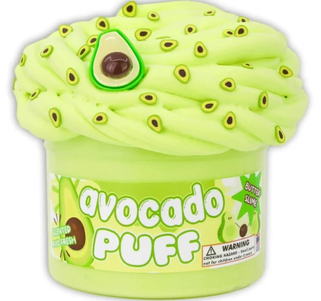 Avocado Puff Dope Slime
