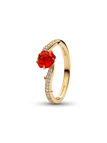 Disney Beauty and the Beast Enchanted Rose Ring