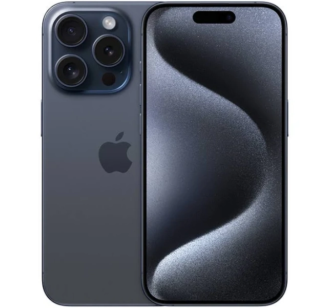 Apple iPhone 15 Pro 256 GB in Blue Titanium | Visible (with 36 monthly installment payments + plan)