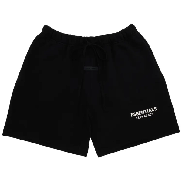 Buy Fear of God Essentials Classic Sweatshort 'Jet Black' - 160AS252000F | GOAT