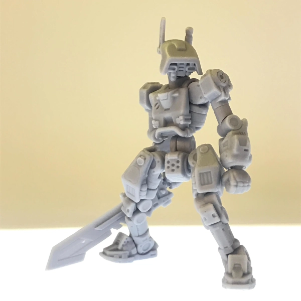 Artron Mokubot / 3.75 Inch Action Figure