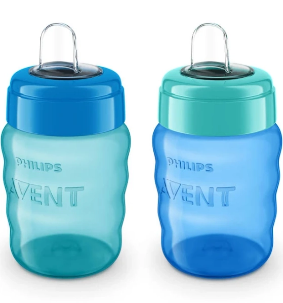 Philips My Easy Sippy Cup 9oz Pink/Purple Stage 2