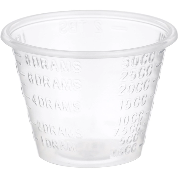 McKesson Graduated Medicine Cup, 1 oz.1 oz  - Pack of 100