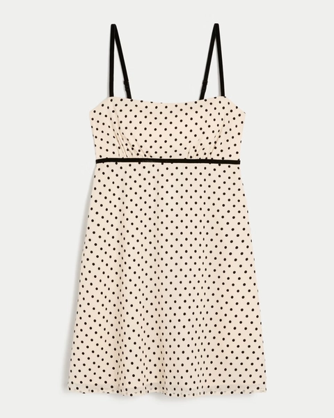 Chiffon Babydoll Mini Dress