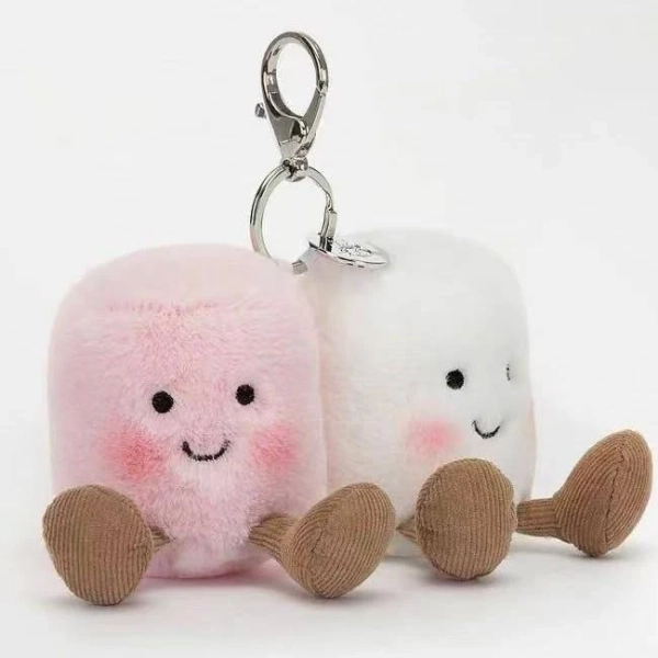 [ Black Friday] Fluffy Jellycat Keychain – A Fun, Festive Christmas Gift for Men and Women