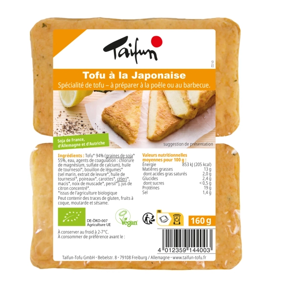 Tofu à la Japonaise Bio Taifun