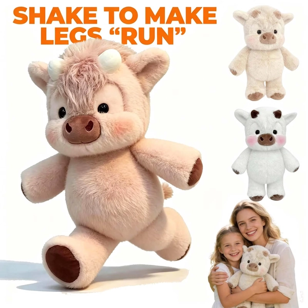 Running Cow Plush, Running Stuffed Animal, 2026 New Moving Legs Stuffed Animal Toy, Soft And Cuddly Farm Animal Doll, Creative Gifts _ C - Walmart.com