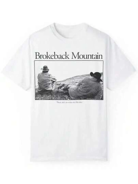 Brokeback Mountain Movie Tshirt Graphic Tee Movie Lover Gay UNISEX T Shirt