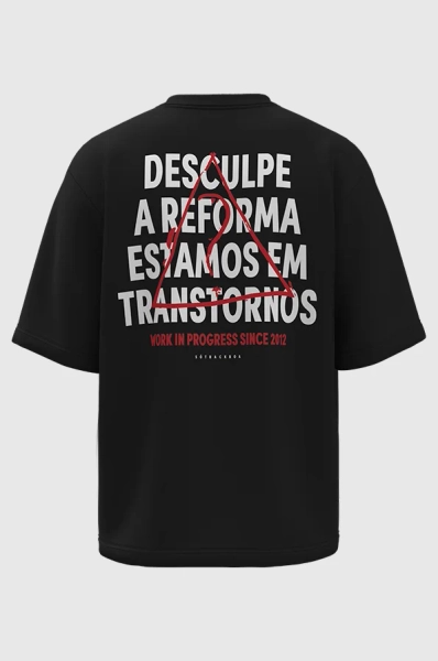 Camiseta Oversized No Plans