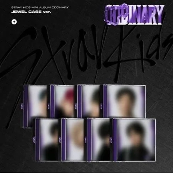 Stray Kids Oddinary 6th Mini Album Jewel Case I.N Version Contents+tracking Sealed