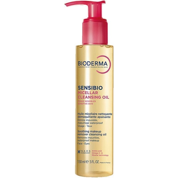 Bioderma Sensibio Micellar Oil Cleanser Makeup Remover for Sensitive Skin 150ml