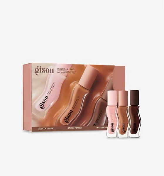 Gisou Glazed Lips Trio Set