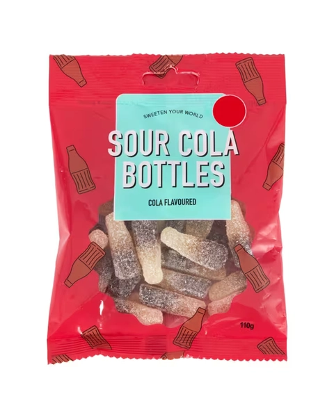 Sour Cola Bottles 110g