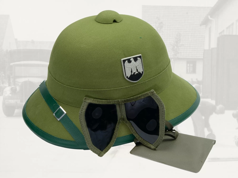 Afrikakorps🌴Pith Helmet Green