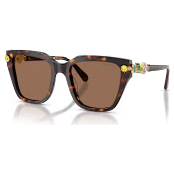Sunglasses, Square shape, Brown