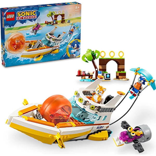 LEGO Sonic the Hedgehog Tails' actionbåd 76997