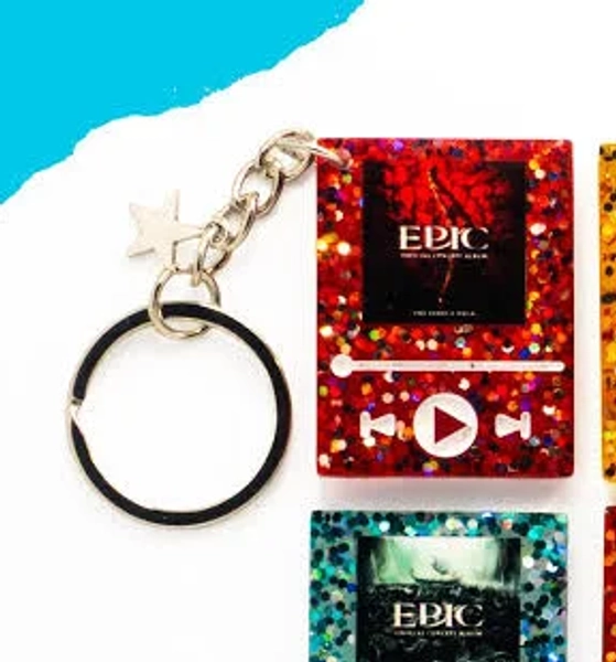 Epic The Musical Keychain