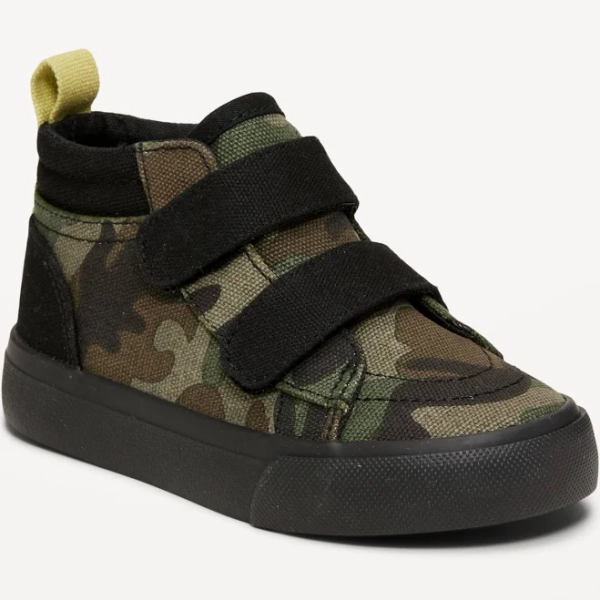 Old Navy Toddler Boys Double Secure-Strap High-Top Sneakers