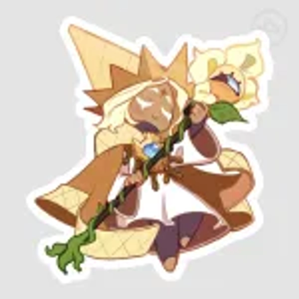 Pure Vanilla Cookie | Die Cut Stickers by Jasper  - ACGGOODS