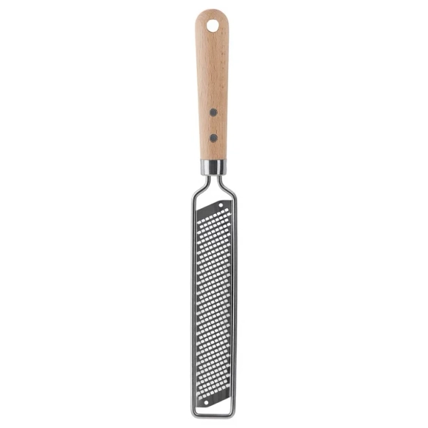 VARDAGEN Zester with handle - stainless steel/beech 33 cm (13 ")