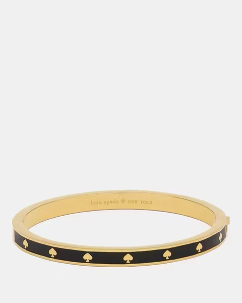 Spot The Spade Enamel Hinged Bangle