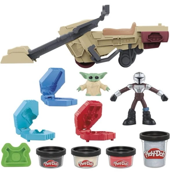 Play-Doh Star Wars: The Mandalorian Launching Speeder Playset