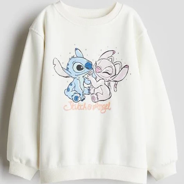 H&M Girls Sweatshirt with Motif
