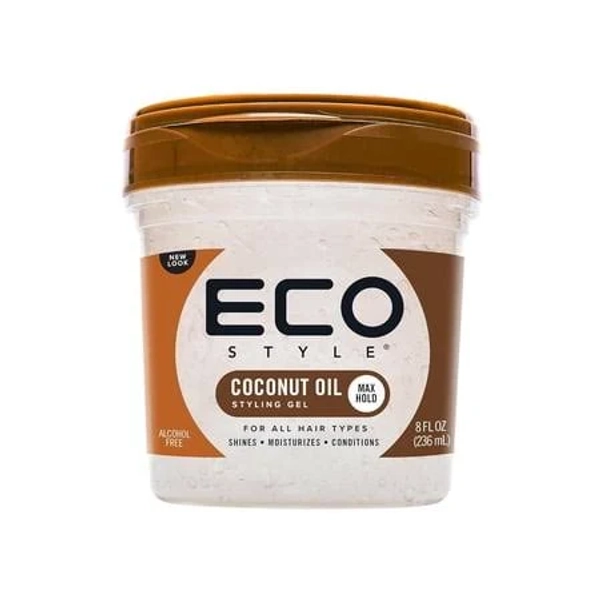 Eco Style Professional Styling Gel Coconut Oil Hair