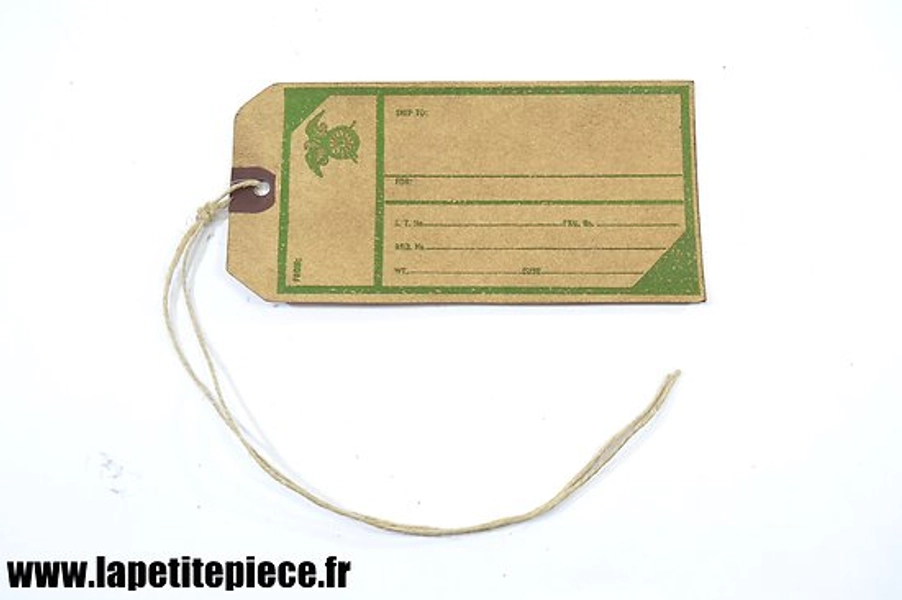 Shipping Label