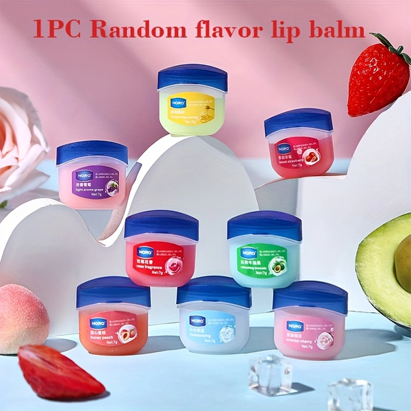 1pc Random Delivery, Base Lip Balm, 8 Kinds of Fruit Flavored Lip Masks, Colorless Lip Balm, Party Supplies Gifts, Men And Women Christmas Holiday Gifts, Long-Lasting Nourishing Moisturizing Lip Mask, Best Christmas Choice