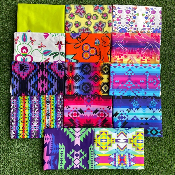 Indigenous Designed Cotton Fabric by 49 Dzine; Cut to Order